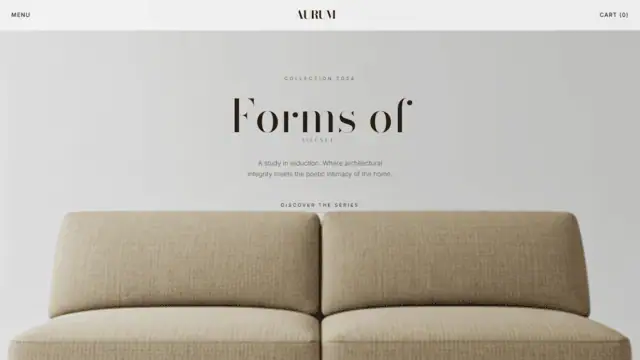 YHDEV E-commerce Portfolio - Minimalist Commerce Layout