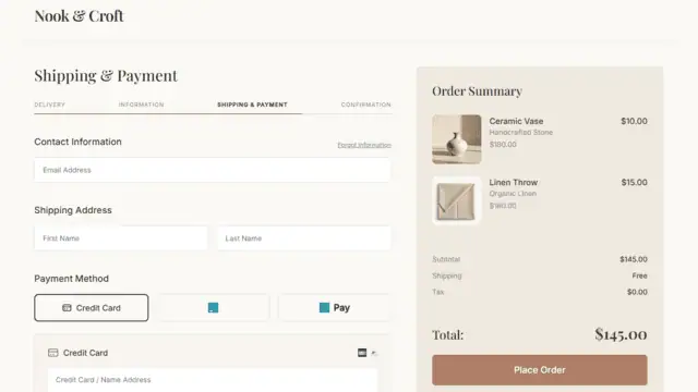 YHDEV E-commerce Portfolio - Niche Market Store