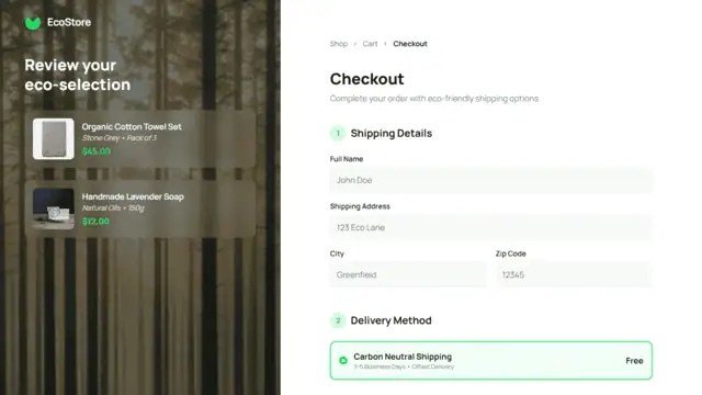 YHDEV E-commerce Portfolio - Boutique Shopping Experience